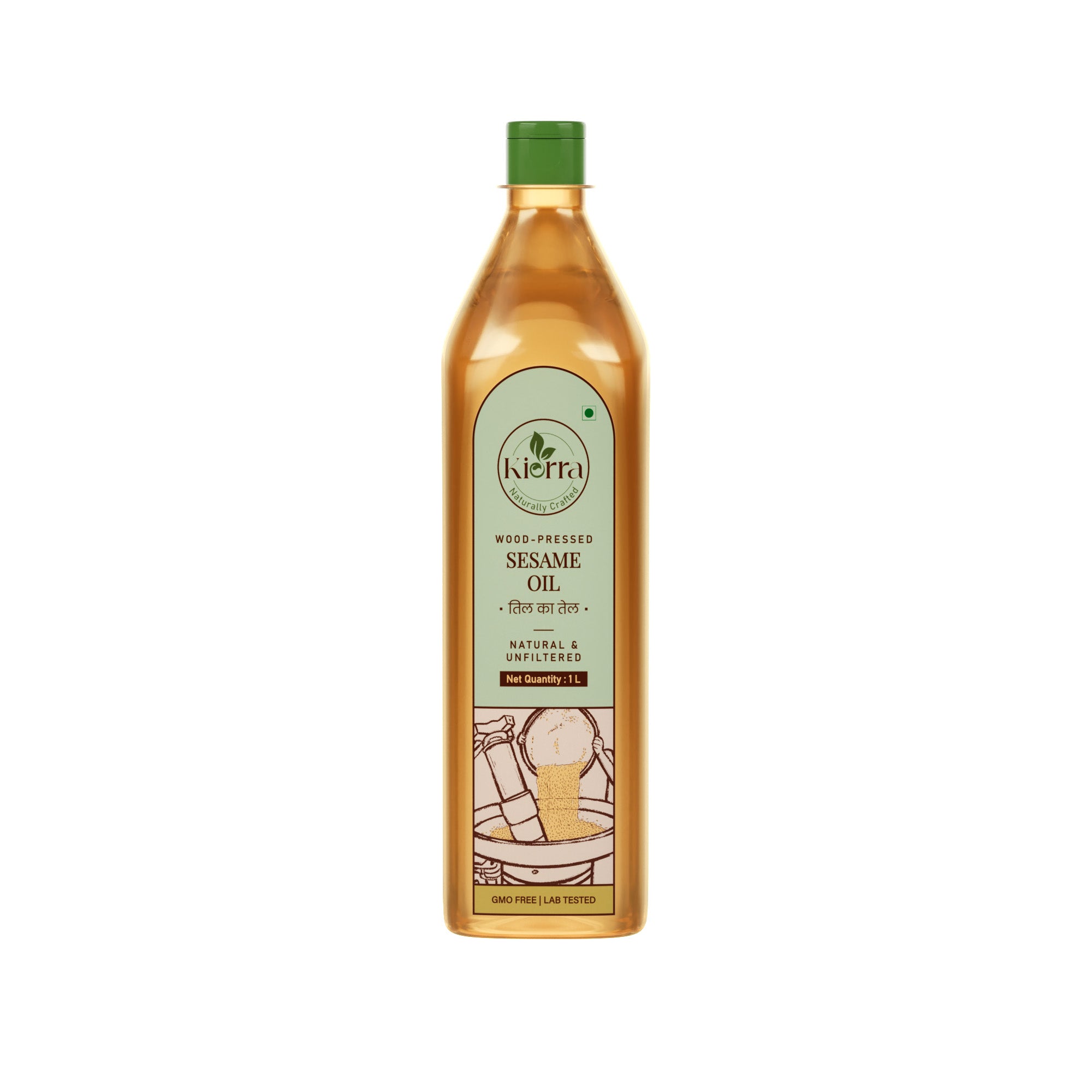 Kiorra Wood-Pressed White Sesame Oil