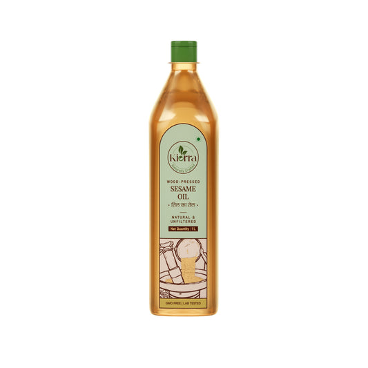Kiorra Wood-Pressed White Sesame Oil