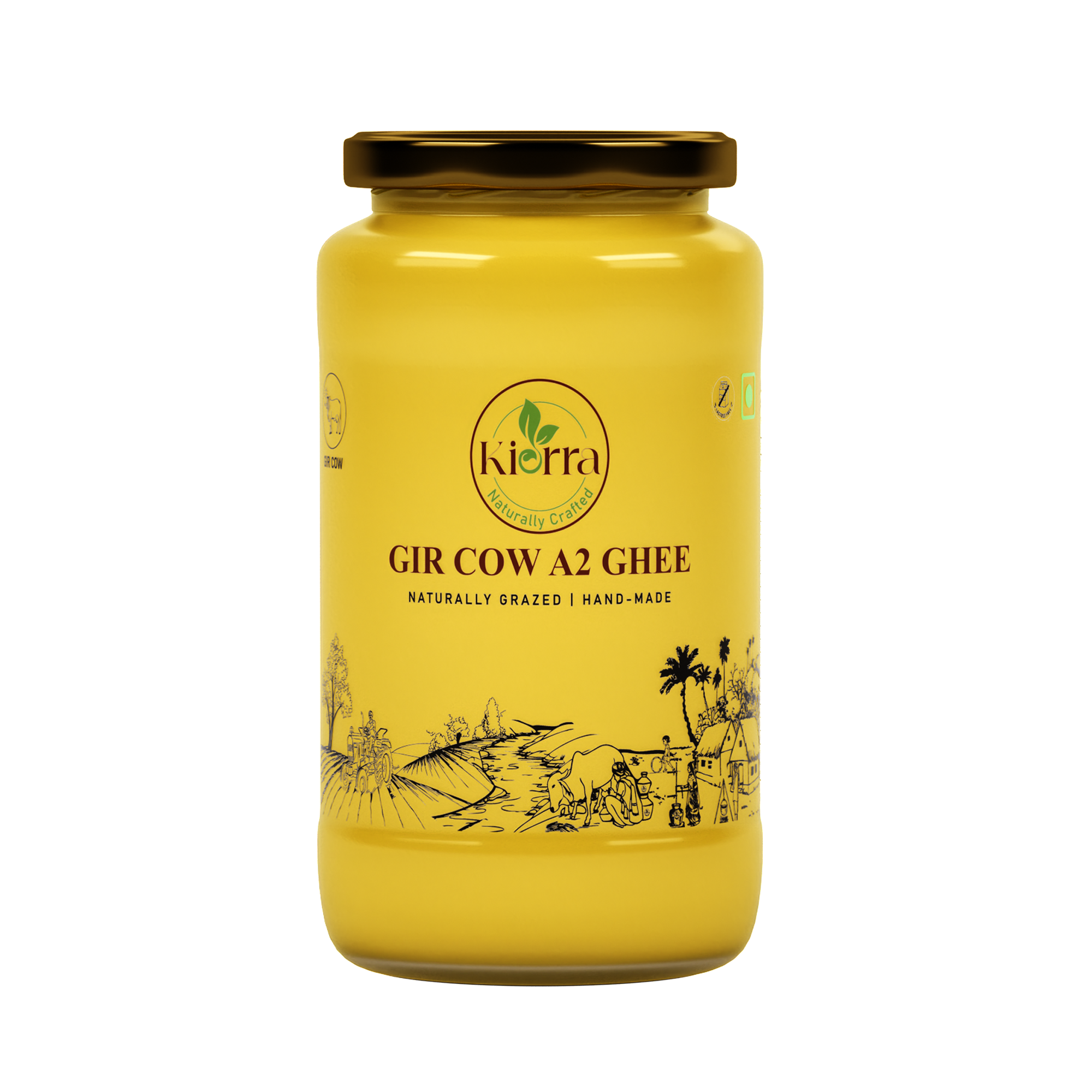 Kiorra A2 Gir Cow Ghee – Pure, Nutrient-Rich, and Traditionally Crafted