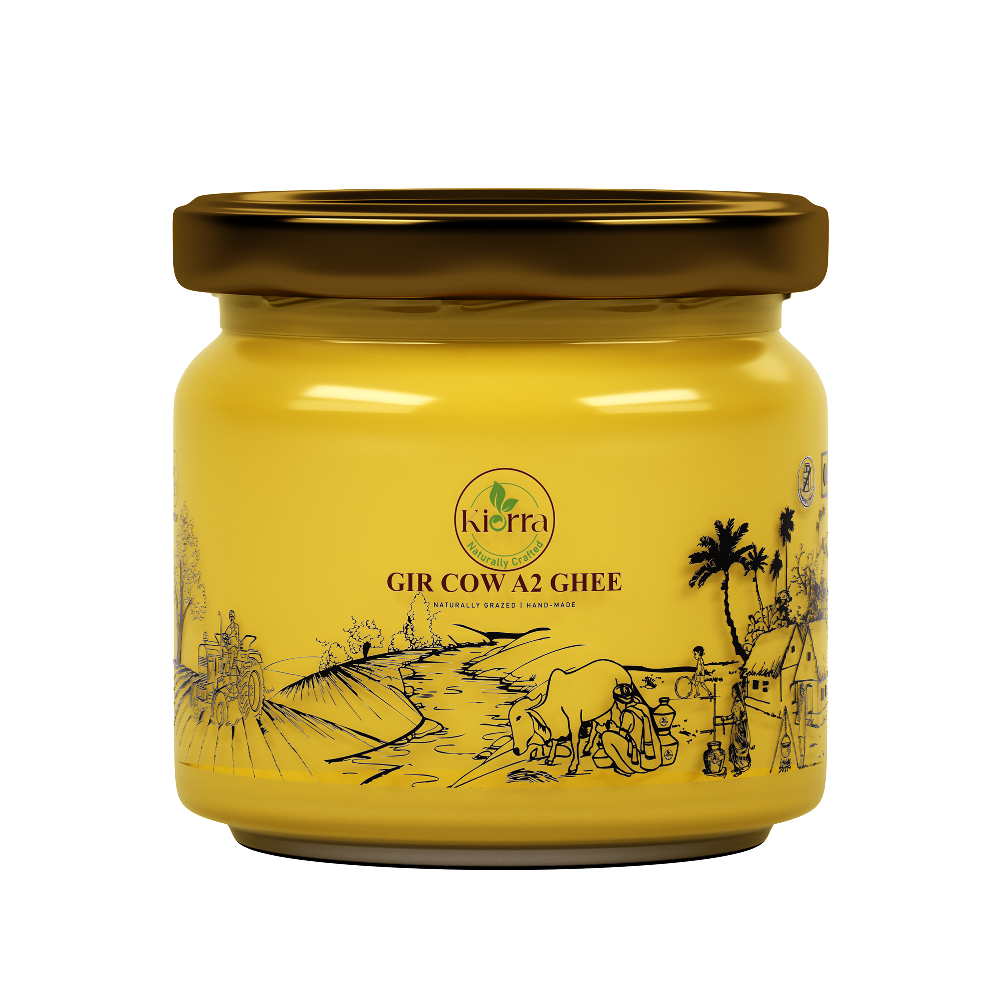 Kiorra A2 Gir Cow Ghee – Pure, Nutrient-Rich, and Traditionally Crafted