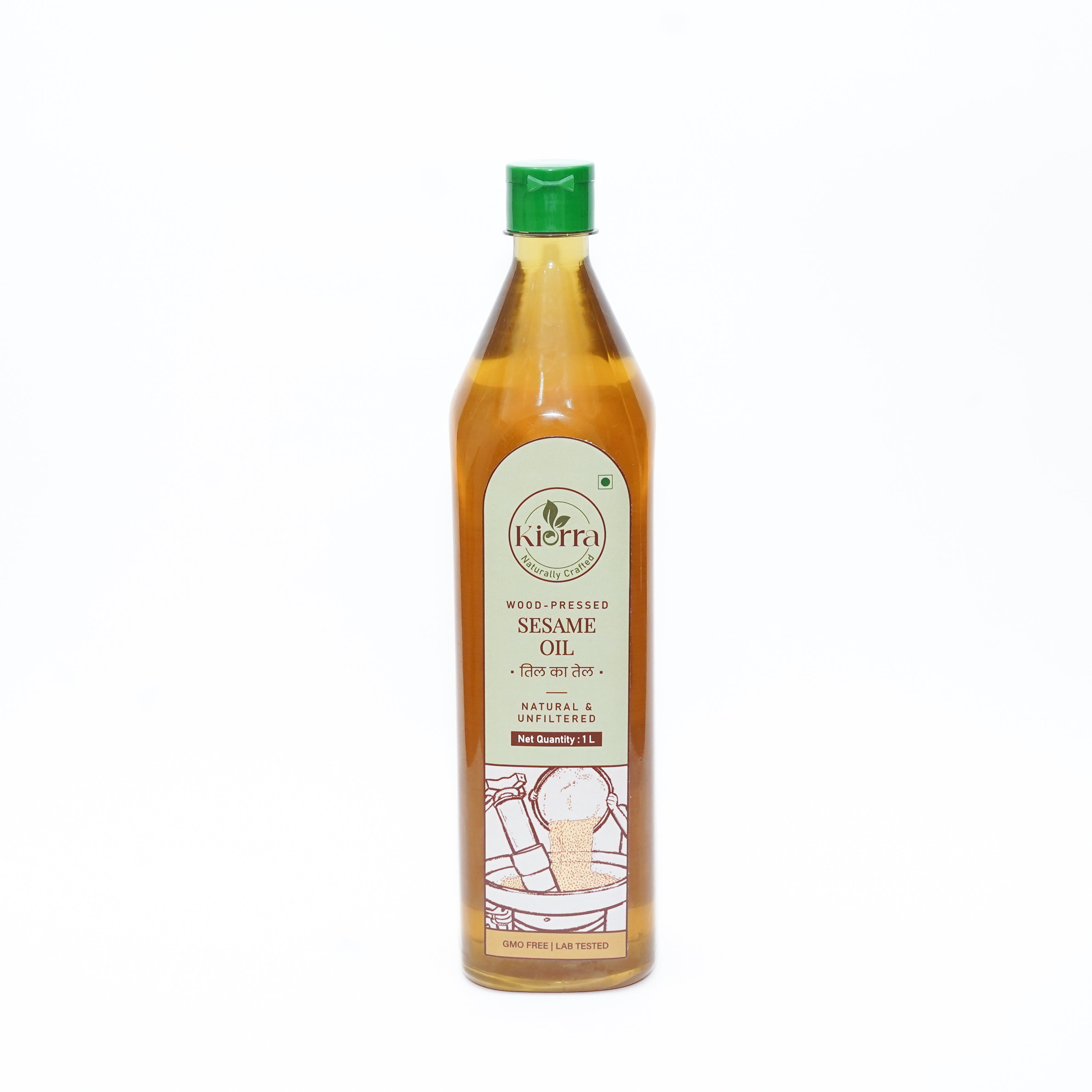 Kiorra Wood-Pressed White Sesame Oil