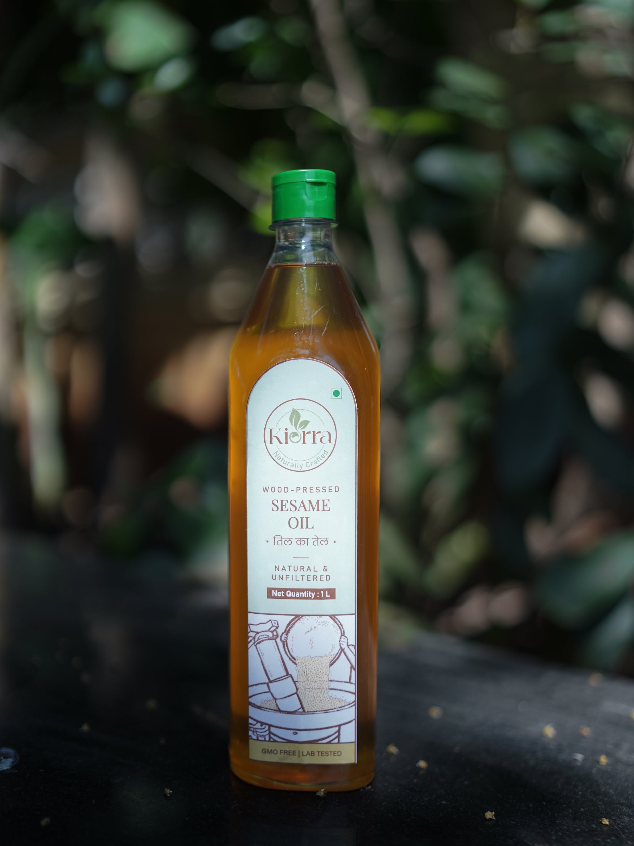 Kiorra Wood-Pressed White Sesame Oil