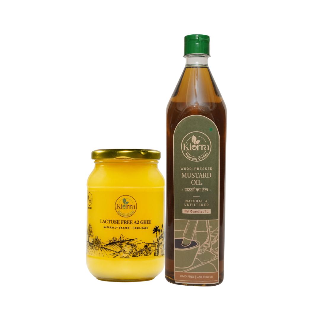 500ML GHEE + MUSTARD OIL