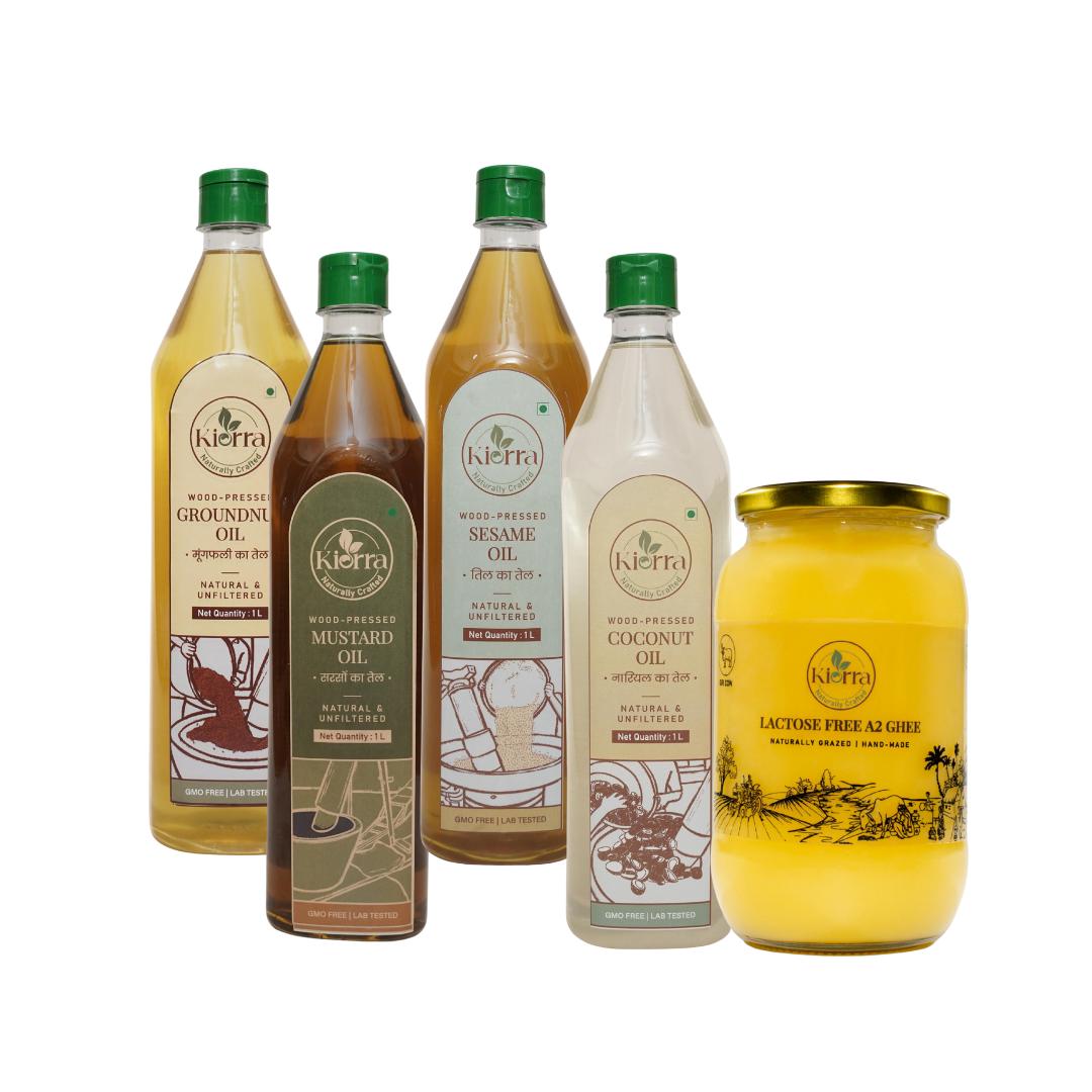 1000ML GHEE X 4 OILS